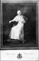 Retrato do papa Leão XIII (corpo inteiro)
