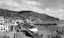 Avenida do Mar (atual avenida do Mar e das Comunidades Madeirenses) e cais do Funchal, Freguesia da Sé, concelho do Funchal
