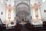 Interior da capela do Imaculado Coração de Maria, sítio da Fajã do Penedo, Freguesia da Boaventura, Concelho de São Vicente