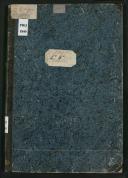 Livro de registo de óbitos de São Roque do ano de 1860