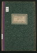 Livro de registo de casamentos do Jardim do Mar do ano de 1893