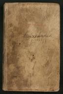 Livro 12.º de registo de baptismos da Fajã da Ovelha (1829/1839)