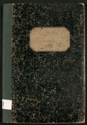 Livro de registo de óbitos da Tabua do ano de 1911