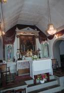 Altar da capela de Nossa Senhora da Boa Hora, sítio da Torre de Cima, Freguesia e Concelho de Câmara de Lobos