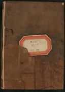 Livro 4.º de registo de óbitos do Monte (1819/1841)