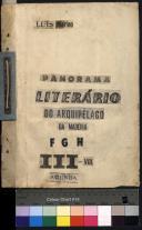 Panorama Literário do Arquipélago da Madeira, vol. 13 - letras F, G, H, I (adenda)
