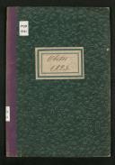Livro de registo de óbitos da Ribeira da Janela do ano de 1893