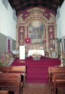 Capela-mor e altar da igreja de Santana, Freguesia e Concelho de Santana