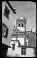 Cabeceira da igreja da Sé vista da rua dos Capelistas, Freguesia da Sé, Concelho do Funchal