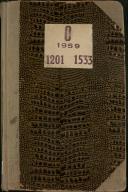 Registo de óbitos do Funchal do ano de 1959 (n.º 1201 a 1533)