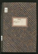 Livro de registo de casamentos de Água de Pena do ano de 1868