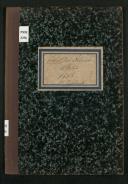 Livro de registo de óbitos do Curral das Freiras do ano de 1888