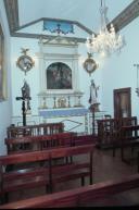Altar da capela de Nossa Senhora da Ajuda, Caminho Velho da Ajuda, Freguesia de São Martinho, Concelho do Funchal