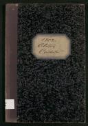 Livro de registos de óbitos da Calheta do ano de 1903