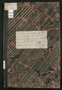 Livro de registo de casamentos da Tabua do ano de 1864