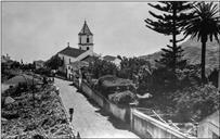 Igreja de Nossa Senhora da Graça, vista a partir do caminho do Calvário, Freguesia do Estreito de Câmara de Lobos, Concelho de Câmara de Lobos 