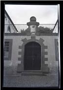 Portão do matadouro Municipal, na rua da Praia, Freguesia da Sé, Concelho do Funchal