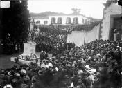 Homenagem aos mortos do bombardeamento do Funchal
