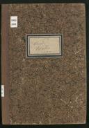 Livro de registo de óbitos dos Canhas do ano de 1873