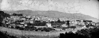 Vista sobre a freguesia de São Pedro a partir do hospício Princesa D. Maria Amélia, concelho do Funchal