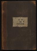 Livro 9.º de registo de casamentos da Ribeira Brava (1857/1860)