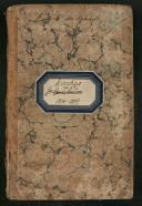 Livro 8.º de registo de óbitos dos Canhas (1814/1819)