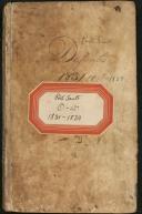 Livro 12.º de registo de óbitos do Porto Santo (1831/1839)