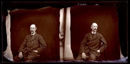 Dois retratos de Russell Manners Gordon (três quartos)