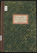 Livro de registo de óbitos do Curral das Freiras do ano de 1872