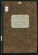Livro 1.º de registo de casamentos do Arco da Calheta do ano de 1860