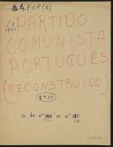 PCP(R) - Partido Comunista Português (Reconstruído)
