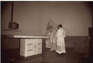 Incensamento do altar da igreja do Piquinho, Freguesia e Concelho de Machico