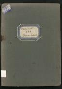 Livro de registo de baptismos do Arco da Calheta do ano de 1894