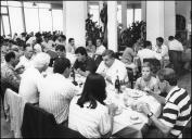 Almoço com concorrentes e organização do 3.º Raid Diário de Notícias, no restaurante Quebra Mar, Freguesia e Concelho de São Vicente