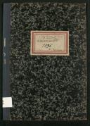 Livro de registo de casamentos da Madalena do Mar do ano de 1896