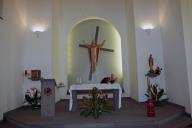 Altar da capela da Ressurreição, na Quinta do Pilar, caminho do Pilar, Freguesia de São Martinho, Concelho do Funchal