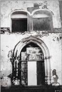 Fachada principal da capela de Nossa Senhora da Encarnação, Freguesia da Santa Luzia, Concelho do Funchal
