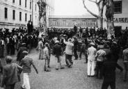 Movimento popular "Revolta da Farinha", junto à fábrica de São Filipe, freguesia da Sé, concelho do Funchal