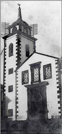 Fachada principal da igreja de São Pedro, Freguesia da São Pedro, Concelho do Funchal
